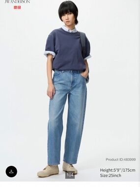 UNIQLO x JW ANDERSON Baggy Jeans, size 28